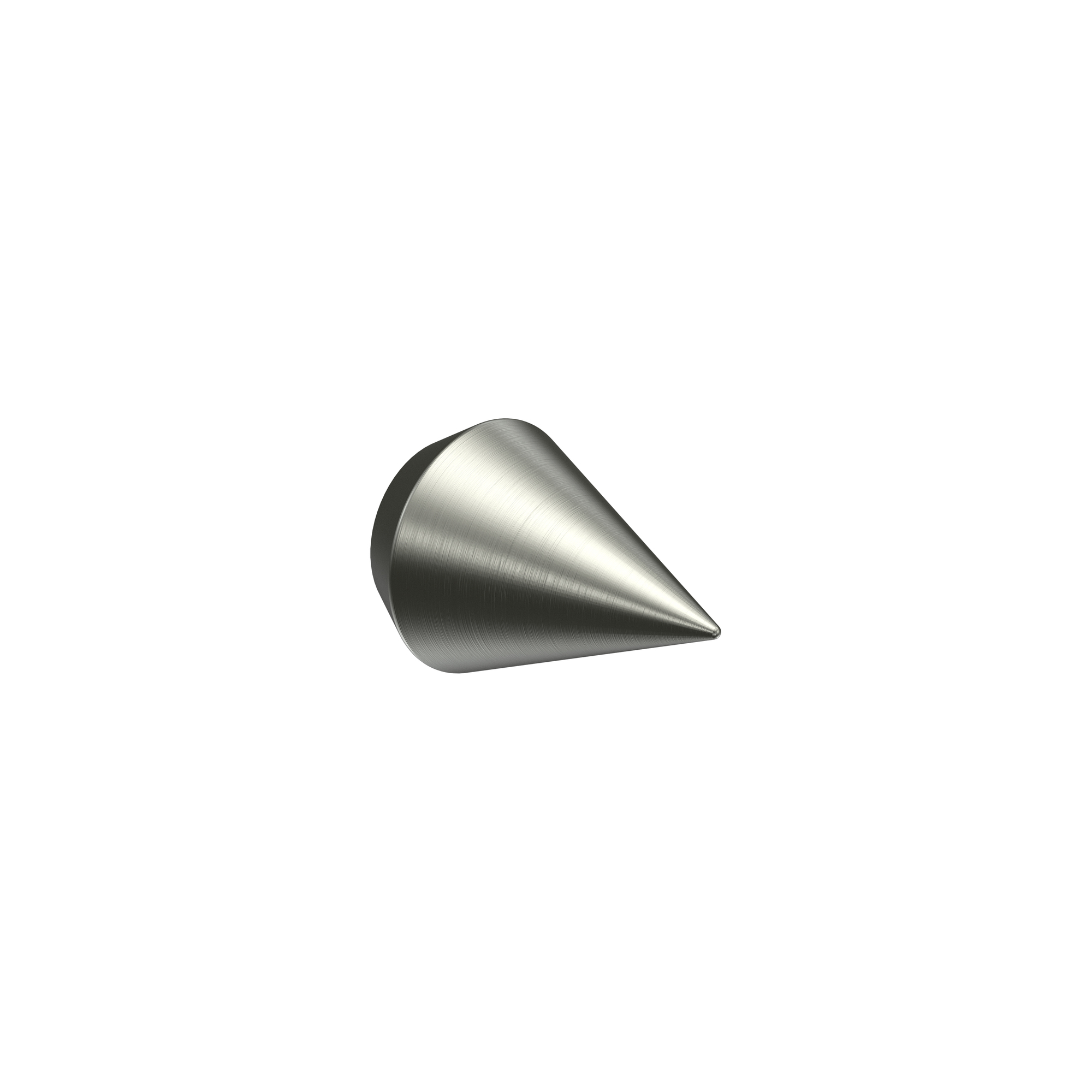 Endstücke Castello (Doppelkegel) Edelstahl V2A für 16 mm Ø Edelstahl-Gardinenstangen