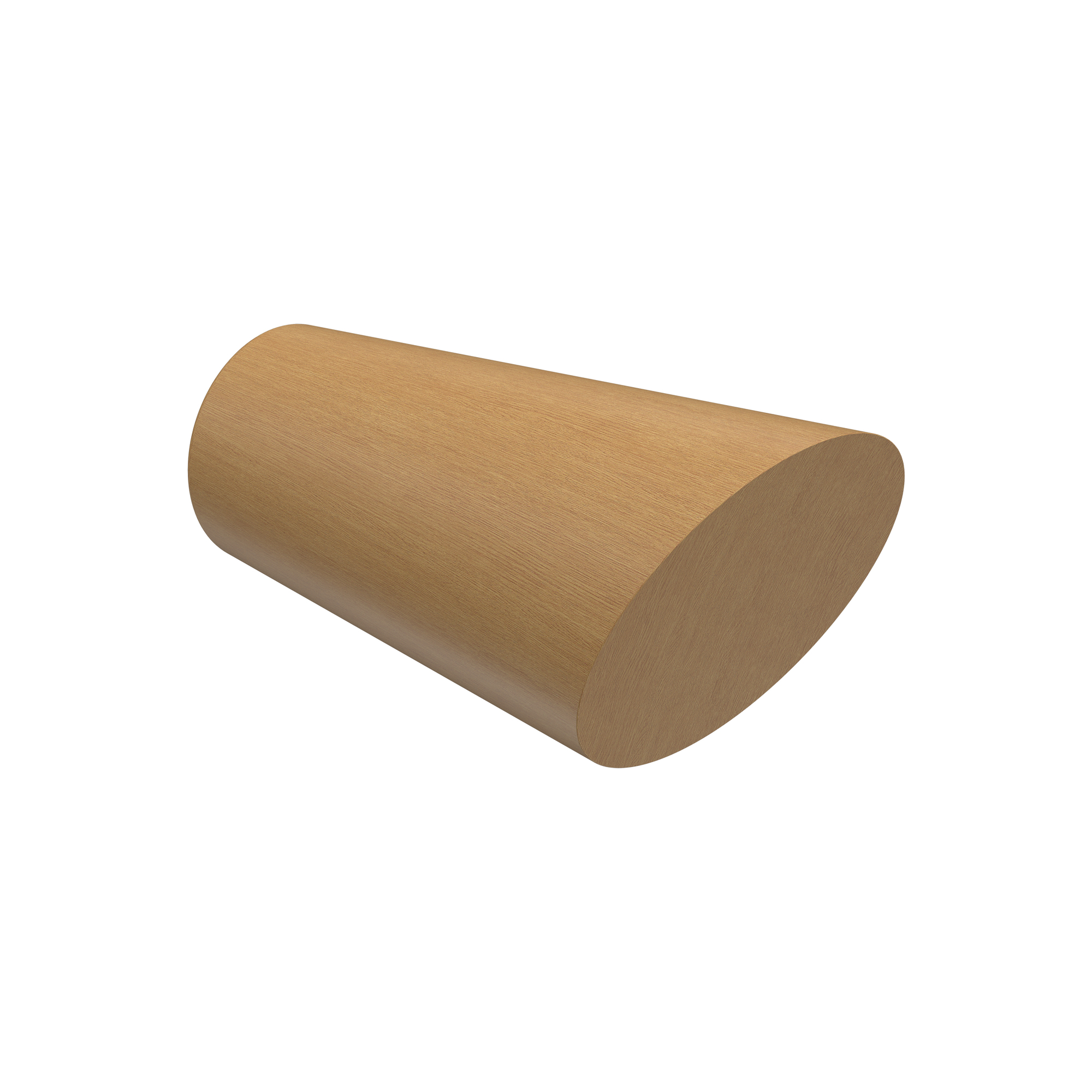 Endstücke Bero (Konus / Schräge) Buche lackiert für 20 mm Ø Gardinenstangen
