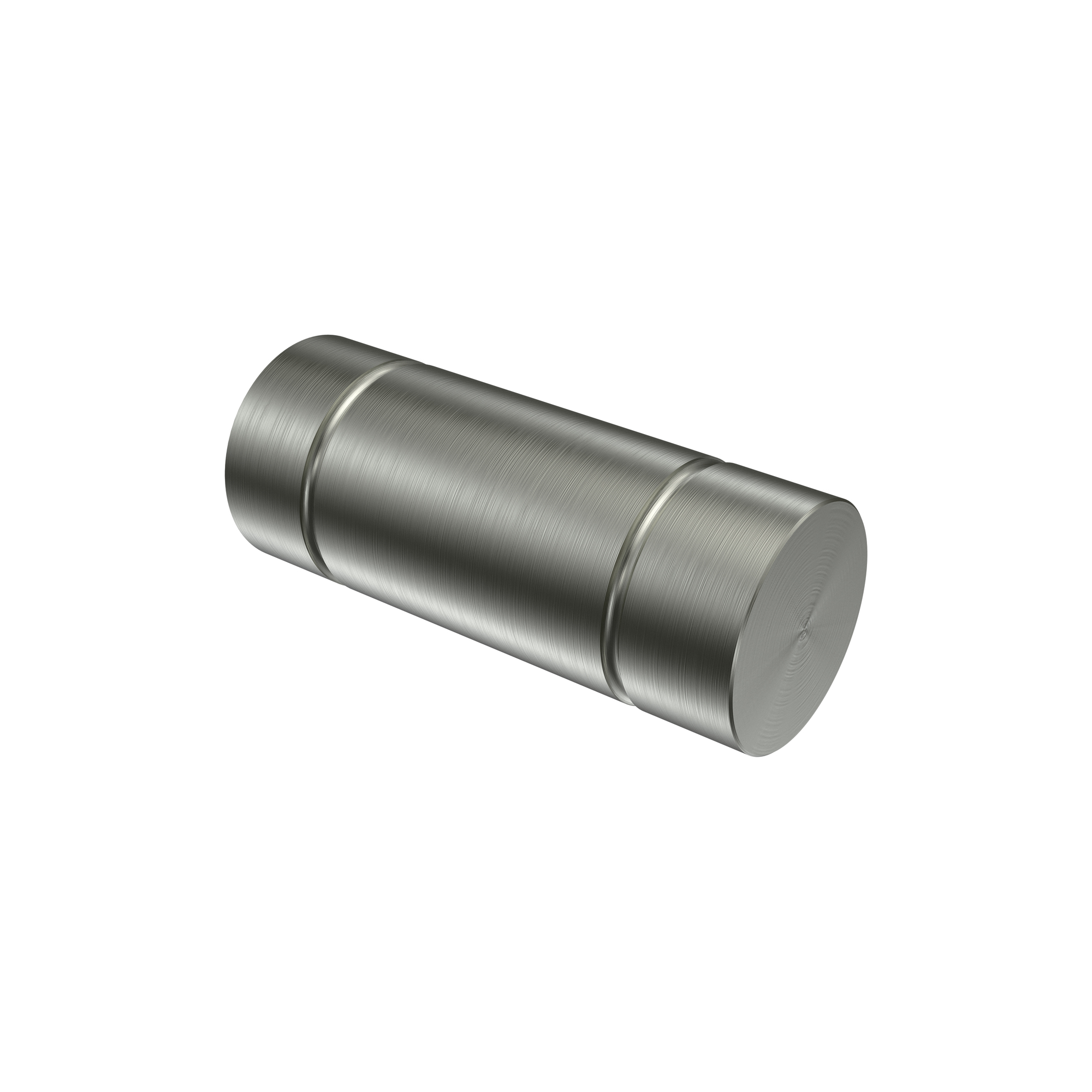 Endstücke Elias (Rillenzylinder) Edelstahl V2A für 20 mm Ø Edelstahl-Gardinenstange