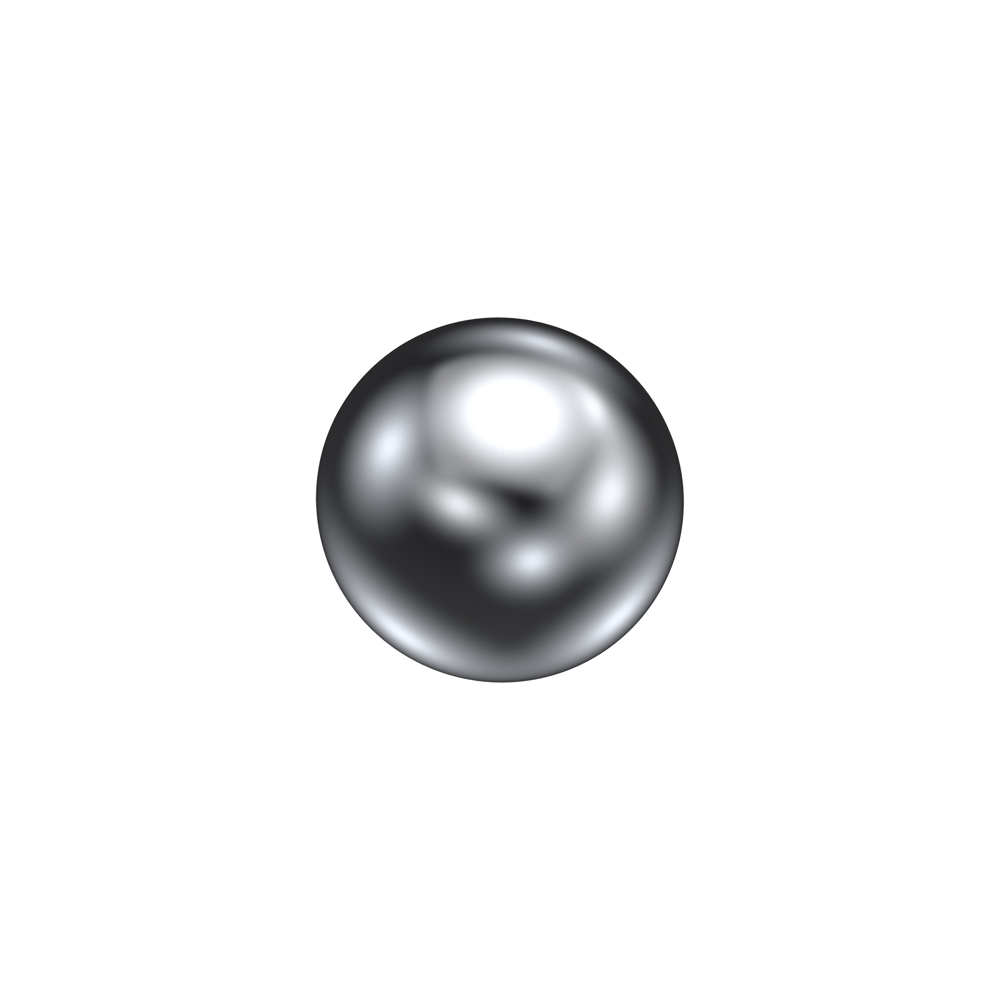 Endstücke Luino (Kugel) Chrom für 20 mm Ø Vorhangstange