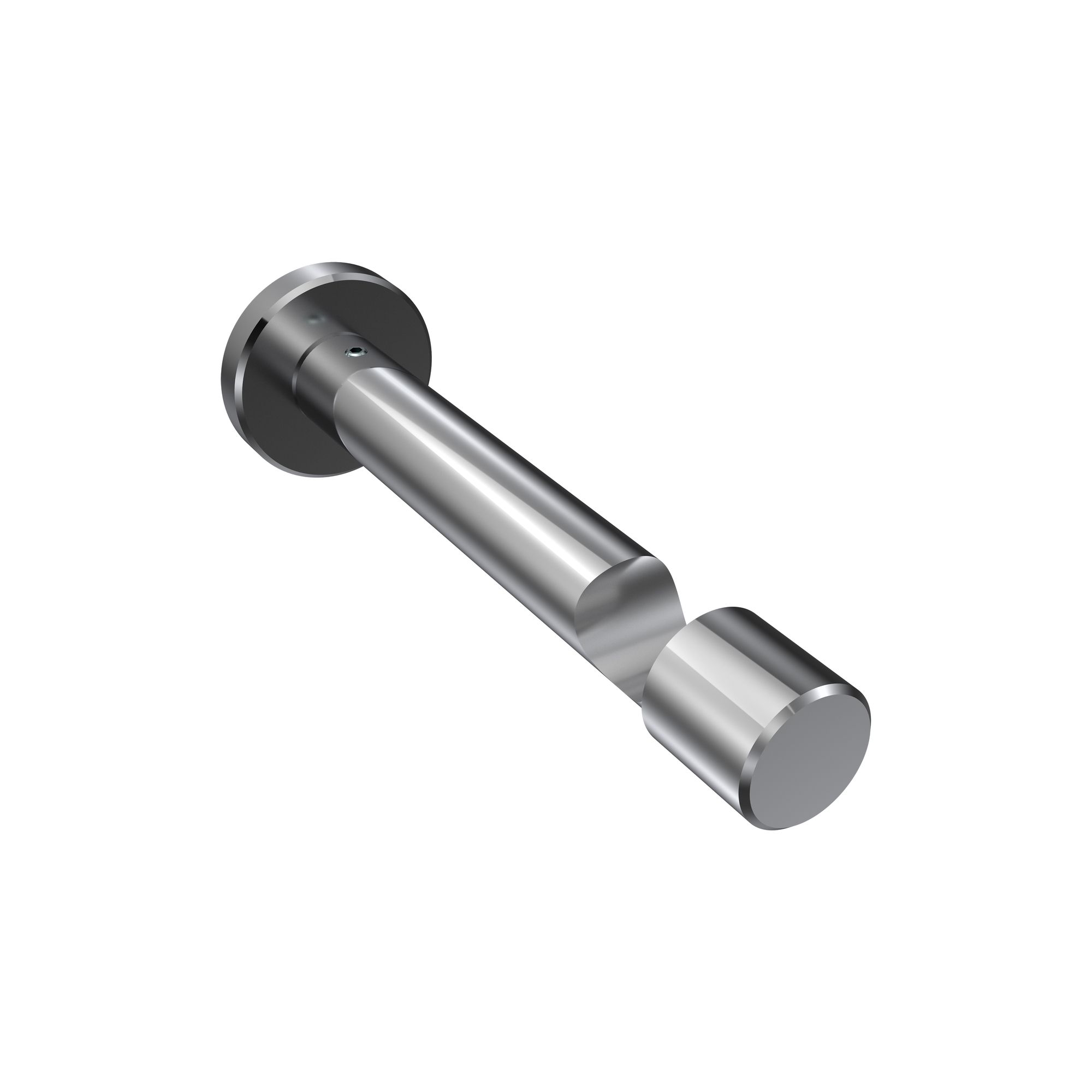 Träger / Halterung Chrom 10,5 cm Prestige für 20 mm Ø Vorhangstangen
