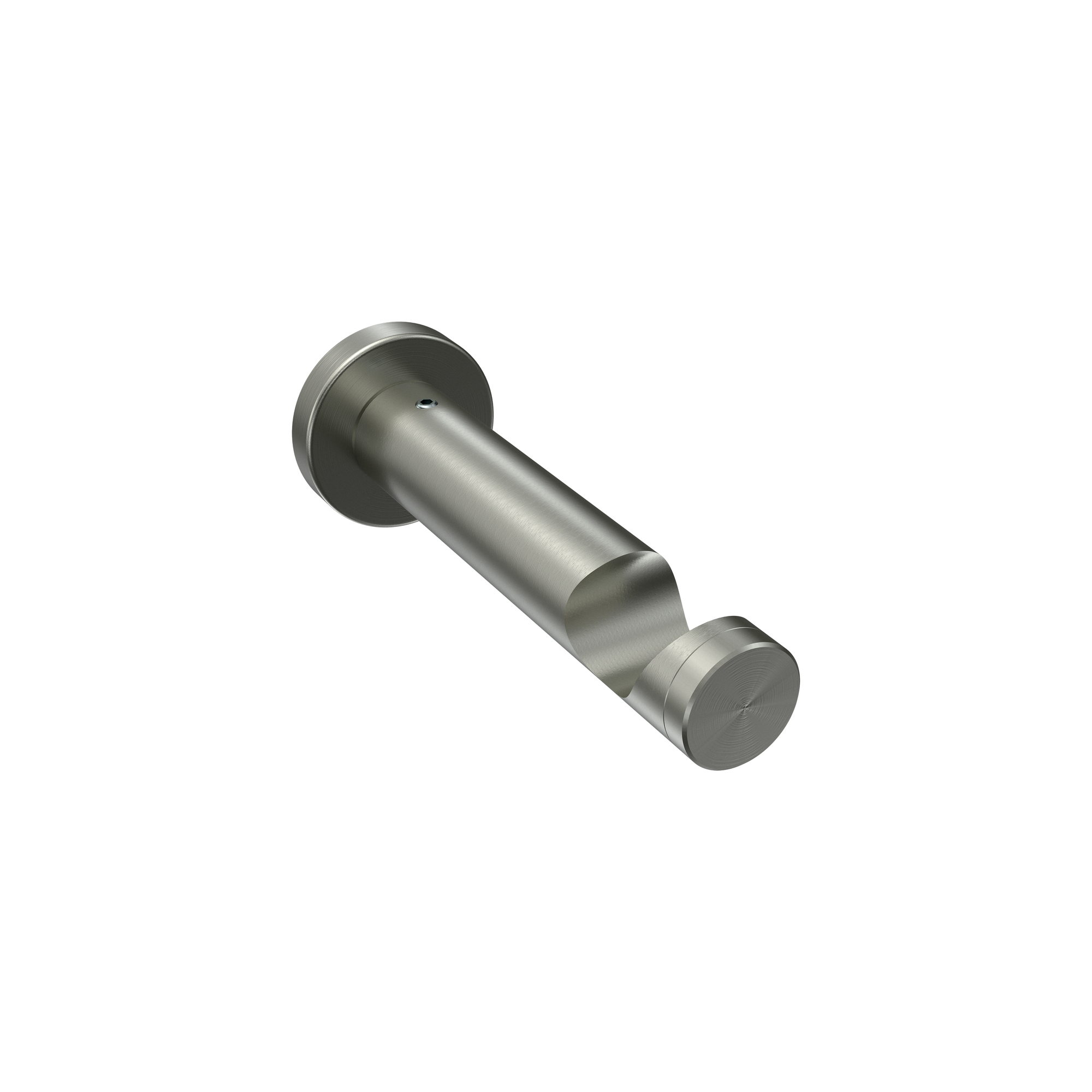 Schraubkappen-Träger Edelstahl V2A 9 cm Perfecta für 20 mm Ø Edelstahl-Gardinenstangen