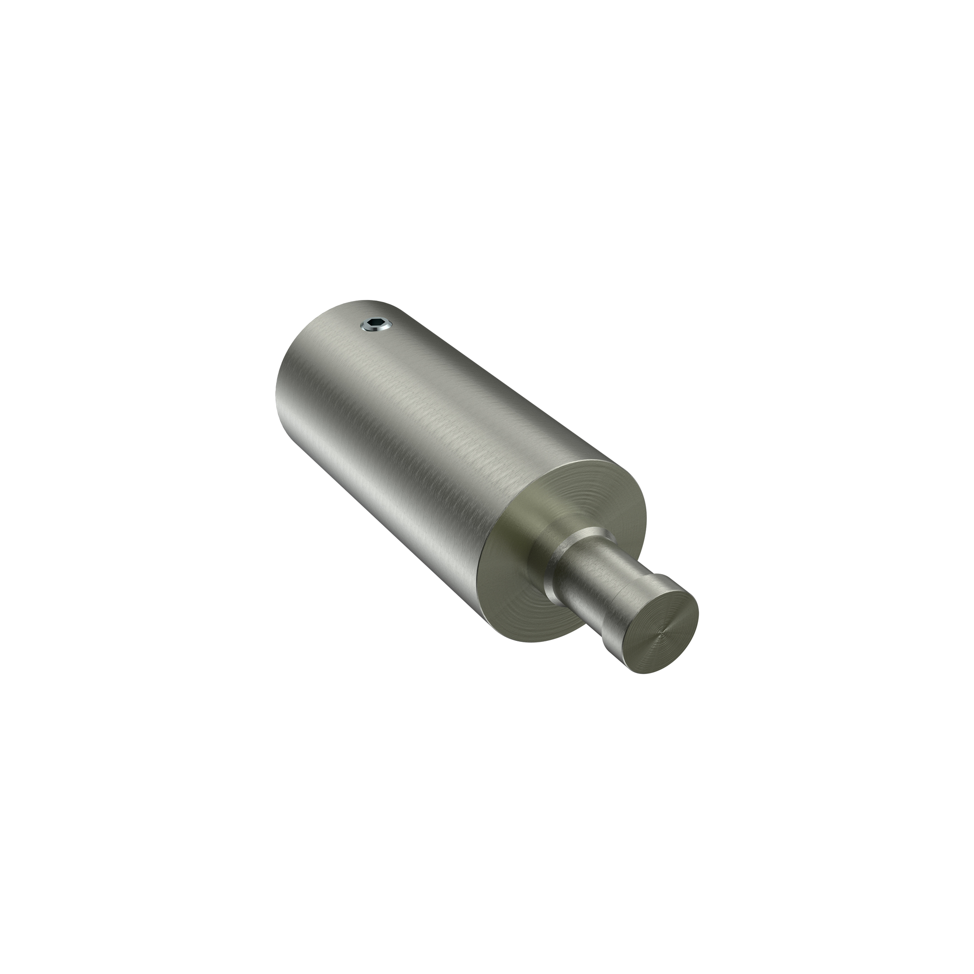Trägerverlängerung 5 cm Typ D20 Chrom für Gardinenstangen-Träger 20 mm Ø