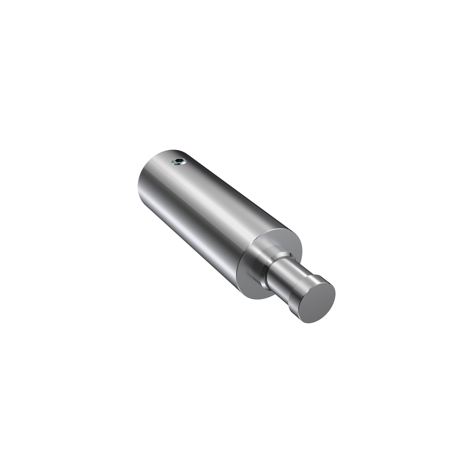 Trägerverlängerung 5 cm Typ E20 Chrom für Gardinenstangen-Träger 20 mm Ø