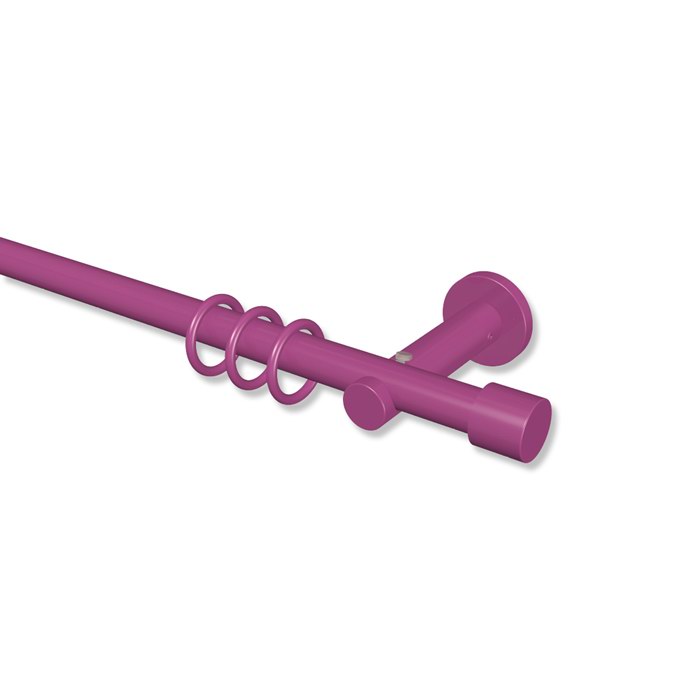 Ausziehbare Gardinenstangen Pink 130-240 cm Funtastic Voxx