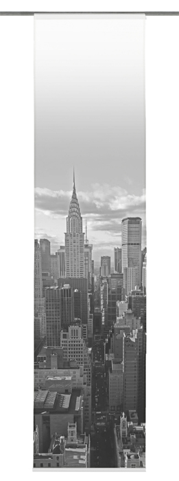 Schiebevorhang / Vorhang Dessin Manhattan (60) in 60 x 245 cm, kürzbar