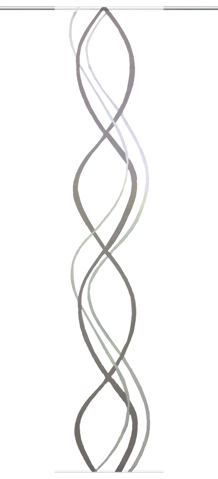 Flächengardinen / Gardinen Dessin Cleo (30) in 60 x 245 cm