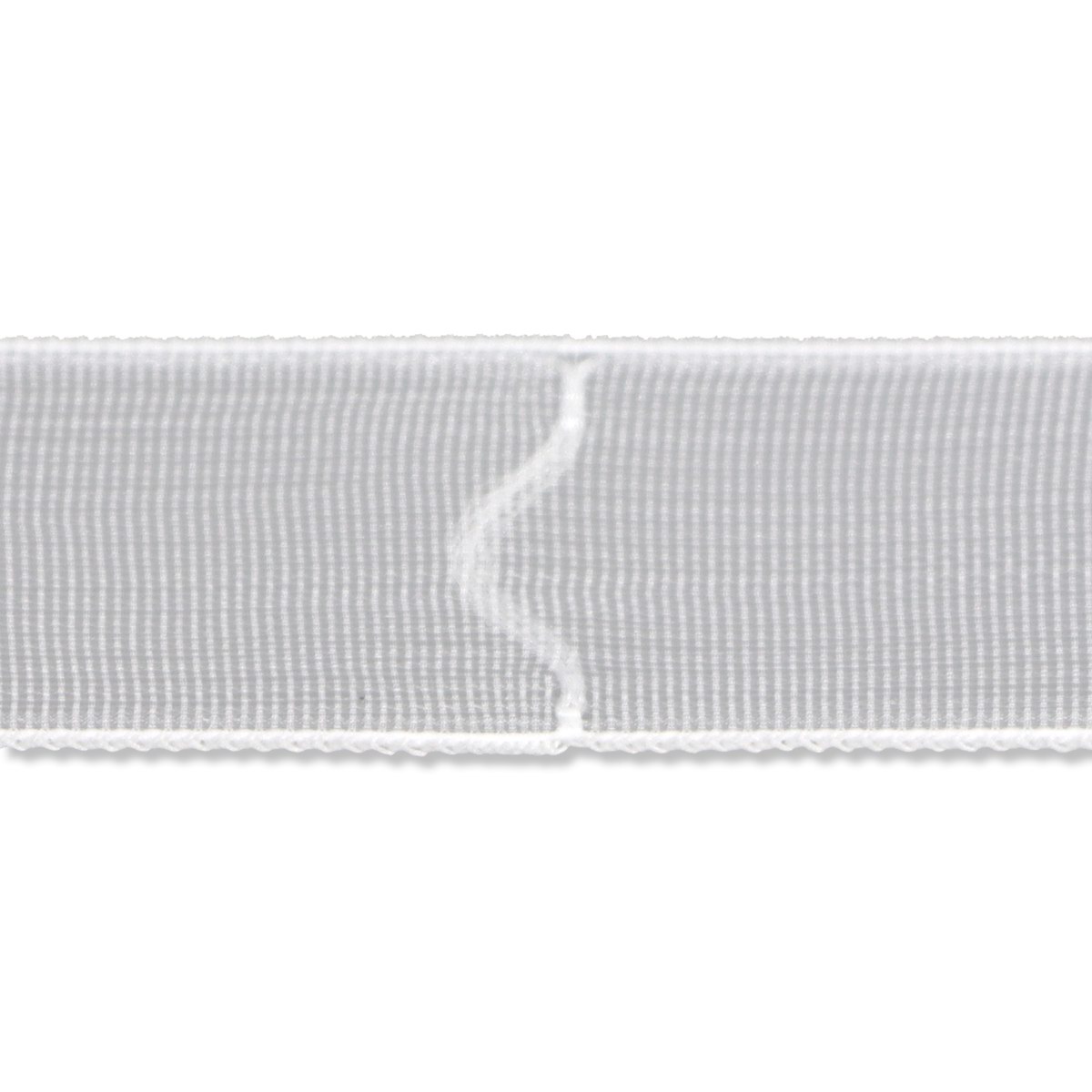 Raffrolloband / Faltrolloband 18 mm Transparent für Raffrollos / Faltrollos