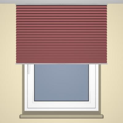 Deckenmontage vor der Fensternische, zum Anschrauben