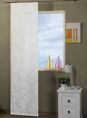 Schiebegardine / Gardine Dessin Devis (10) in 60 x 245 cm